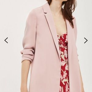 Topshop | Blush Chuck On Blazer - 6